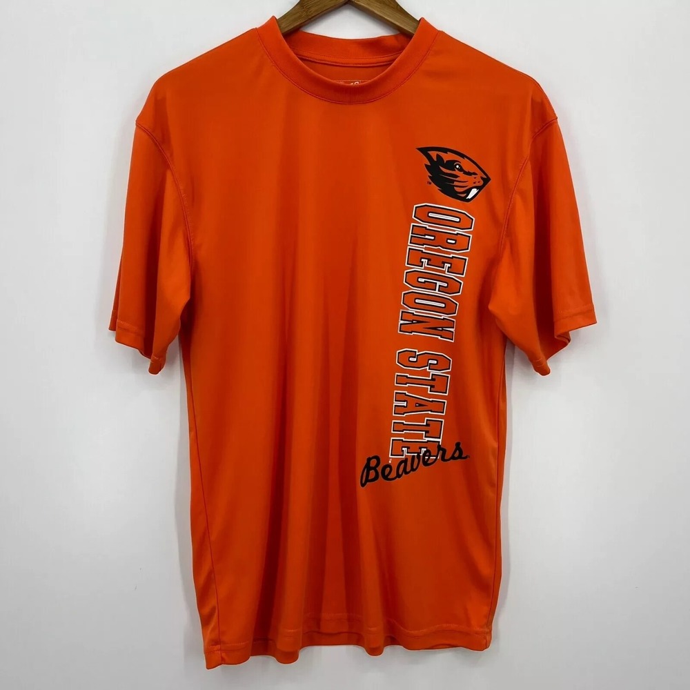 Campus Heritage Oregon State Beavers Mens Medium Orange Graphic T-Shirt NCAA